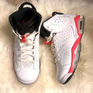 Jordan 6 retro infrared white